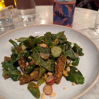 Mock duk salad at Mallow - Canary Wharf in East London