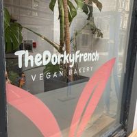 Hello  at TheDorkyFrench Vegan Bakery in Glasgow