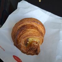 Would get this again x 10000000 😍 ham and cheeze croissant! at TheDorkyFrench Vegan Bakery in Glasgow