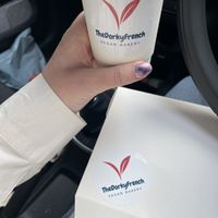   at TheDorkyFrench Vegan Bakery in Glasgow