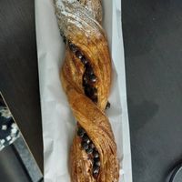 Crispy choco viennoiserie at TheDorkyFrench Vegan Bakery in Glasgow