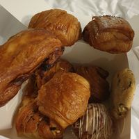 An obscene amount of pastry at TheDorkyFrench Vegan Bakery in Glasgow