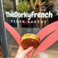   at TheDorkyFrench Vegan Bakery in Glasgow
