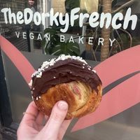   at TheDorkyFrench Vegan Bakery in Glasgow