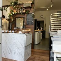   at TheDorkyFrench Vegan Bakery in Glasgow