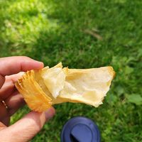 Look at this pastry!!! at TheDorkyFrench Vegan Bakery in Glasgow