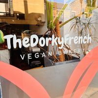 Yay, all vegan! And I love the name. 😂  at TheDorkyFrench Vegan Bakery in Glasgow