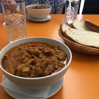 Vegan goulash  at veganaf in Banska Bystrica