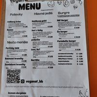 Menu 11/2024 at veganaf in Banska Bystrica