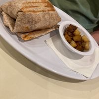 House on Mango Street: scrambled tofu, fajita veggies, and salsa at Webster's Cafe in State College
