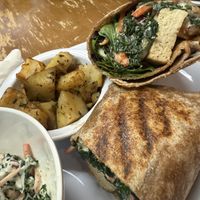 Tofu wrap   at Webster's Cafe in State College