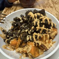 Bean sweet potato bowl   at Webster's Cafe in State College