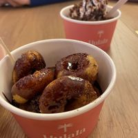 vegan dessert  at Hulala in Dusseldorf