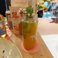 Peach mojito ✨️ at Hulala in Dusseldorf