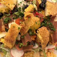 Caesar Sunshine Salad #Veganuary at Hulala in Dusseldorf