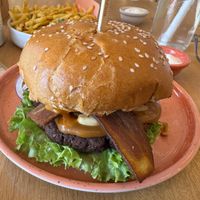 Peanut butter bacon sandwich - not bad, not great  at Hulala in Dusseldorf