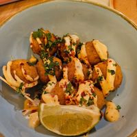 'Chili Cheeze Balls' (5.90) at Hulala in Dusseldorf