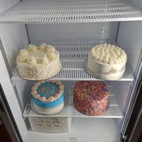 Cakes at Mister Nice Guy's Bakeshop in Ascot Vale
