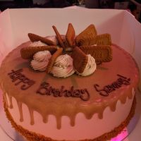 Biscoff cake at Mister Nice Guy's Bakeshop in Ascot Vale