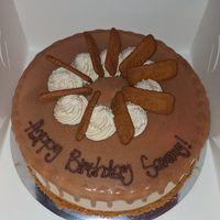 Biscoff cake at Mister Nice Guy's Bakeshop in Ascot Vale