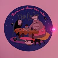 Love the Ghibli stickers! at Mister Nice Guy's Bakeshop in Ascot Vale