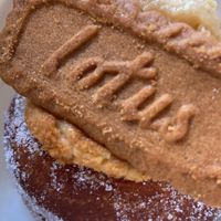 Lotus biscoff donut  at Mister Nice Guy's Bakeshop in Ascot Vale