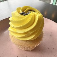 Passionfruit lemon pop cupcake  at Mister Nice Guy's Bakeshop in Ascot Vale