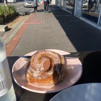 Cinnamon roll  at Mister Nice Guy's Bakeshop in Ascot Vale