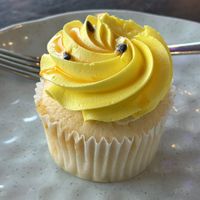 Lemon passionfruit cupcake   at Mister Nice Guy's Bakeshop in Ascot Vale