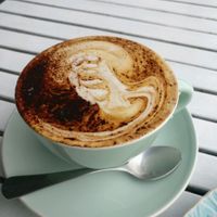 cashew milk at Mister Nice Guy's Bakeshop in Ascot Vale