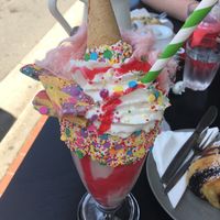 Unicorn shake at Mister Nice Guy's Bakeshop in Ascot Vale