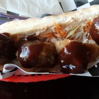 BBQ chicken sub at Mister Nice Guy's Bakeshop in Ascot Vale