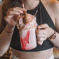 Unicorn shake at Mister Nice Guy's Bakeshop in Ascot Vale