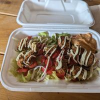 Vegan Falafel Bowl at Snack Shack in Tobermory