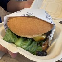 Napa burger  at Plantiful Superfoods - Capitol Hill in Seattle