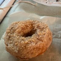 Vegan coconut doughnut  at Sweet Theory Baking Co. in Jacksonville