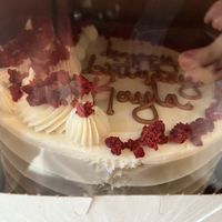 Red velvet cake at Sweet Theory Baking Co. in Jacksonville