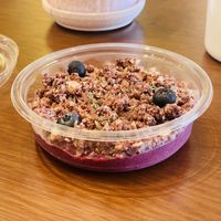 Berry pudding   at Wild & The Moon in Doha