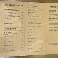 Full menu 2   at Wild & The Moon in Doha