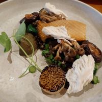 Mushrooms with barley at Yarri in Dunsborough