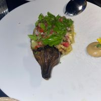 Roasted eggplant salad 😋  at Amente Restaurant & Cocktail bar in Lefkada