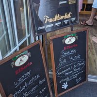 5 vegane Eissorten unter "Sorbet" at EISeria Eisdiele in Chieming