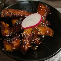 Pan roasted kabocha pumpkin at Rice in Manhattan Beach