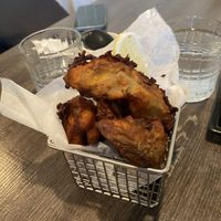 Fried mushrooms   at Rice in Manhattan Beach