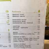 Vegan pasticciottino  at Martinucci Laboratory in Lecce