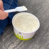 Vanilla ice cream   at Martinucci Laboratory in Lecce