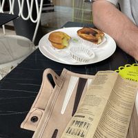 Vegan (left) and a different one  at Martinucci Laboratory in Lecce