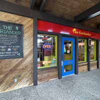 Outside  at The Coriander Indian Restaurant in Victoria