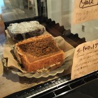 Vegan carrot cake at Café Morning Box - カフェモーニングボックス in Osaka
