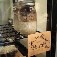 Vegan chia pudding at Café Morning Box - カフェモーニングボックス in Osaka